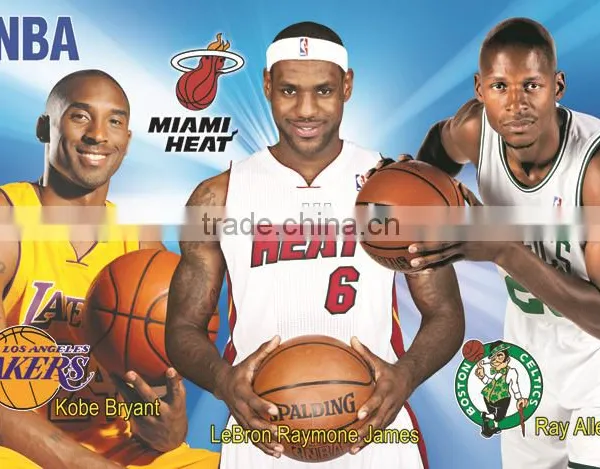 Xinlong Hot-selling Basketball Super Star Paper Poster
