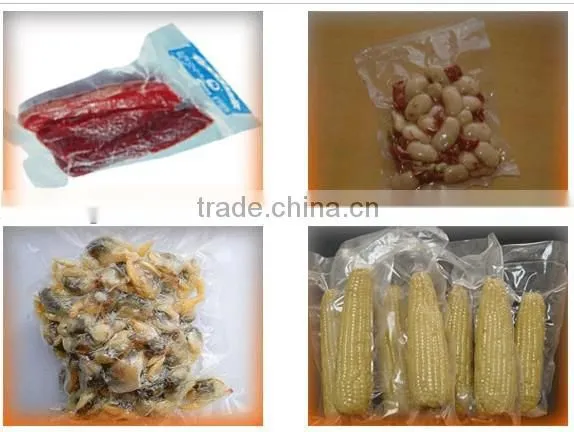 PA/PE/EVOH 7-layer Co-extrusion High Barrier PE Thermoforming Film for Hotdog Sausage Packaging Blown and Aqua Frost Bottom Lidd photo-4