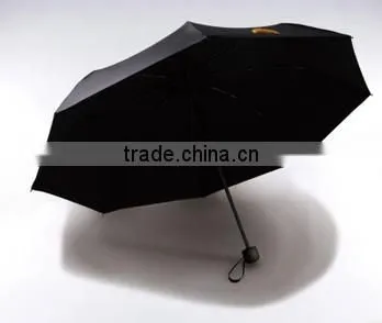 100% UV High Standard Mini Anti SPF 100 3 Folds Manual Logo Printing Umbrellas photo-4