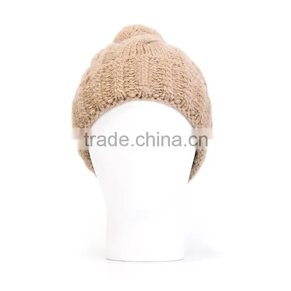 Custom Knit Beanies With Woven Label Slouch Beanie Hat Crocheted Hat Wholesale for Women Quality Choice photo-4