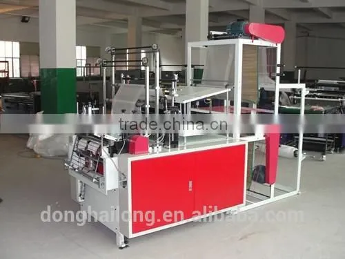 High Speed Vest Plastic Bag Making Machine photo-3