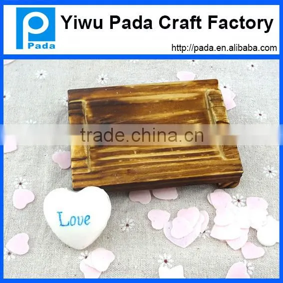 Natural Wooden Soap Dish photo-2