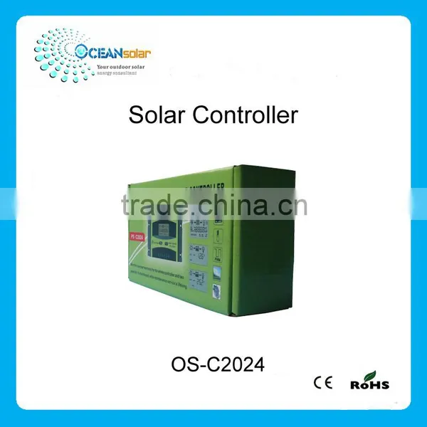 20A Auto 12V24V Solar Controller Manual PWM Solar Charge Controller photo-4