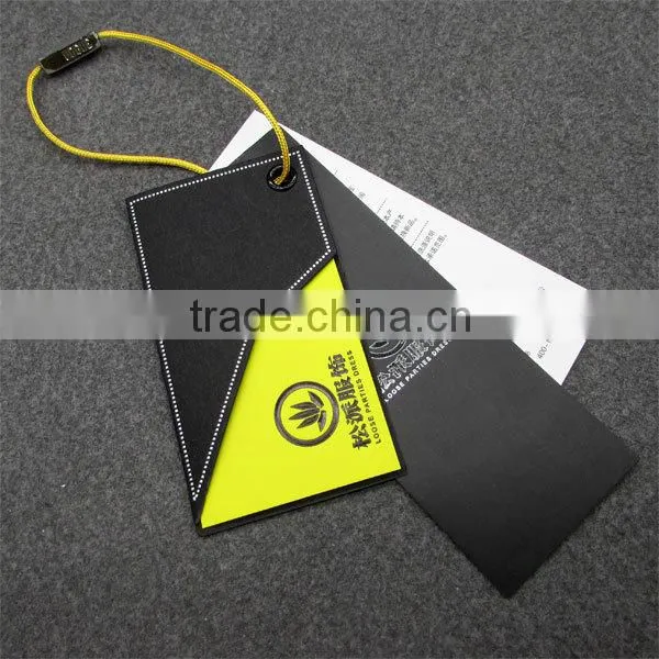 PU Coated Thick Garment Labels And Tags photo-2