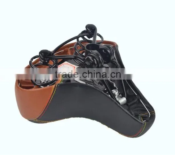 Hot Sale New Arrivel High Quality Wholesale Price Comfortable Leather Electric Bicycle Saddles Bicycle Parts photo-3