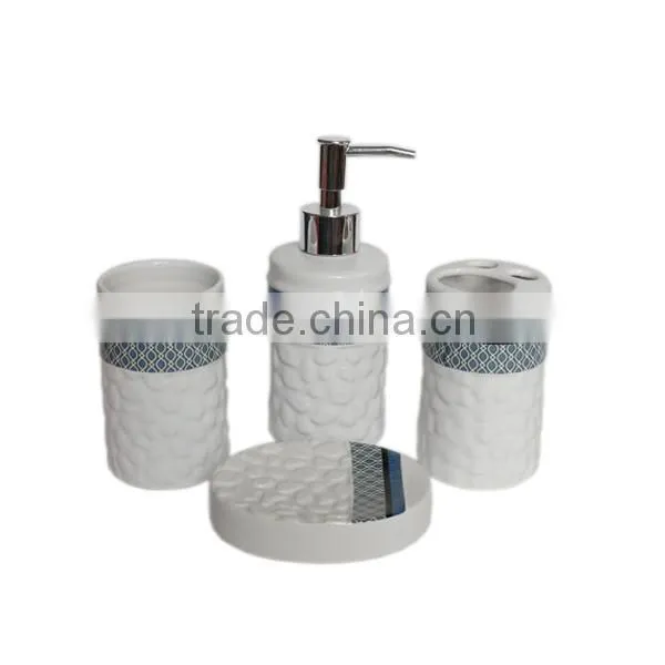 Ceramic Bathroom Set Bathroom Accessory Set
