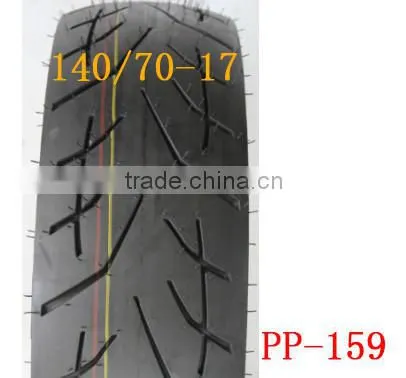 Tubeless Motorcycle Tyres 140/60 17 140/70 17 140/80-18 6PR