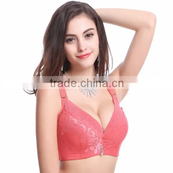 Women Large Cup Bras Full Coverage Mesh Brassiere Push Up Cup C Cup D 95 100 Big Bras photo-5