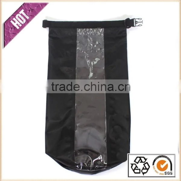 New Design Waterproof Dry Bag With Transparent Window Very Light 190T Polyester Waterproof Bag photo-3