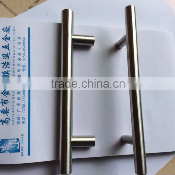 HU-027 Modern Glass Display Cabinet Handle Stainless Steel Furniture Handle photo-4