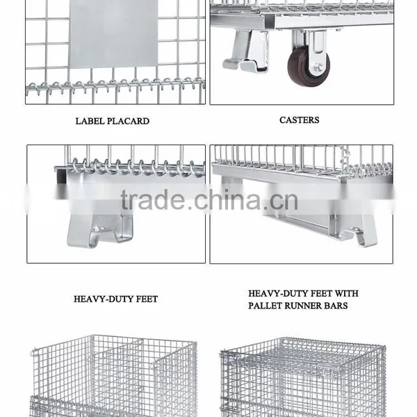 Storage Metal Cage / Metal Breeding Cage / Pallet Cages for Sale photo-5
