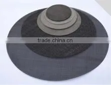 1.22*30m plain weave black wire cloth filter