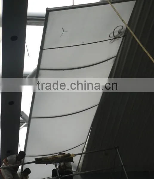 Tension Membrane Structure Ceiling Design , Silicon Fabric Tensiled Architecture photo-4