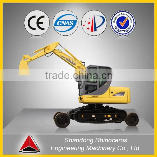 8ton Wheel-crawler Excavator X8 With Excavator Spare Parts photo-2
