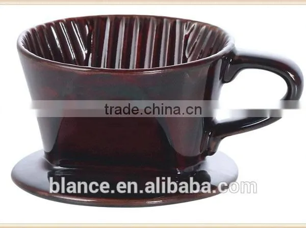 V Shape Ceramic Material Coffee Dripper With Customized Logo photo-4