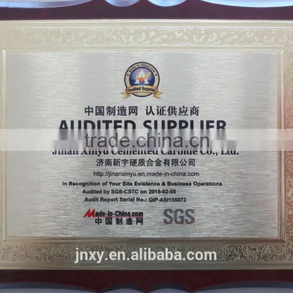 Cemented Carbide Pleate Tungsten Carbide Wear Part photo-4