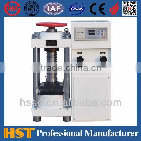 Compression Machine for Strength Tests on Concrete Cubes Cylinders and Blocks (YES 2000 KN 200 TON ) photo-2