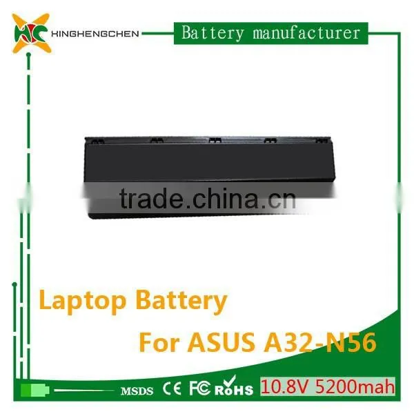 10.8v 5200mah Original Laptop Battery for Asus A32-n56 Laptop Battery