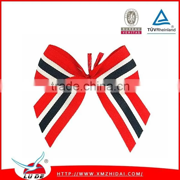 2015Striped Christmas Packing Ribbon Bow,christmas Ribbon Bow,gift Bow photo-5