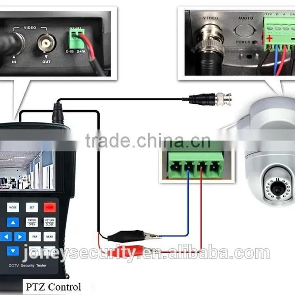 2.8 Inch Digital TFT LCD Monitor Security Camera CCTV Tester Pro photo-3