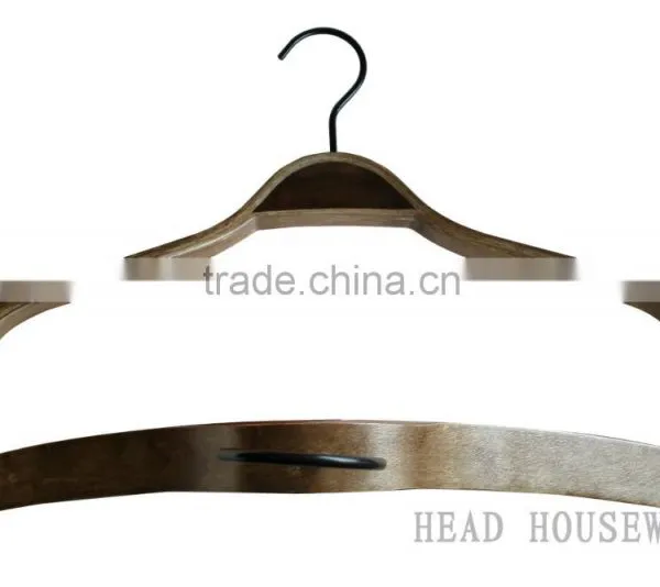 HH Laminated Wooden Hanger , Cheap Wooden Hanger Hot Sale Hanger photo-4
