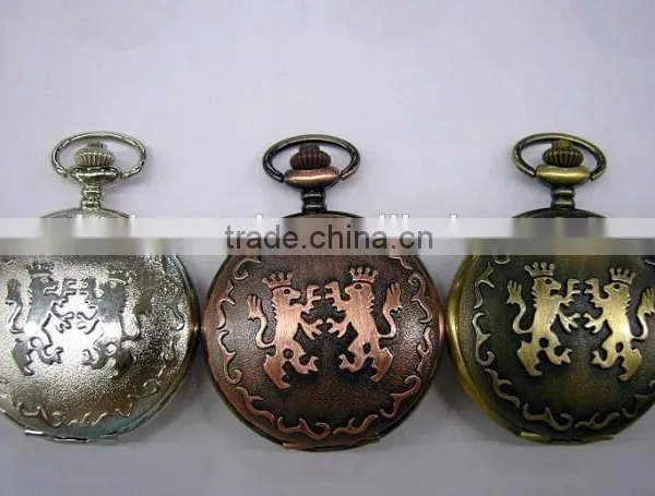 Kids Animal Pattern Thin Pocket Watch photo-4