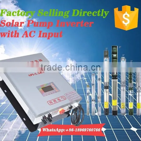 MPPT Water Pumping Inverter With AC Mains Input for Without Battery PV Systems photo-5