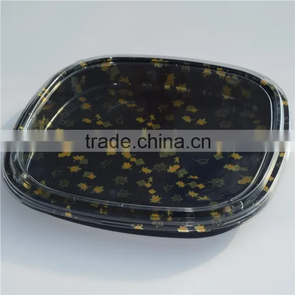 SM1-3110A Large Square Momiji Plastic Disposable Food Sushi Tray photo-5