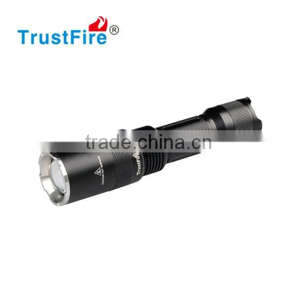 Hot Sale TrustFire Z6 Police Zoomable Cree Led With 1*CREE XM-L 2 Led 1600lumen 300 Meters Beam Range photo-2