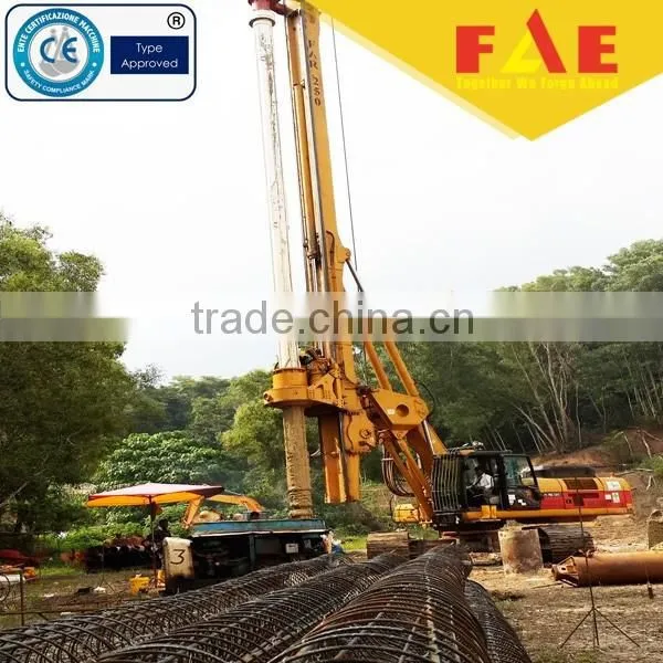 FAR260 Long Spiral Piling Rig for Civil Ground Work - Hydraulic Crawler Drilling Machinery photo-3