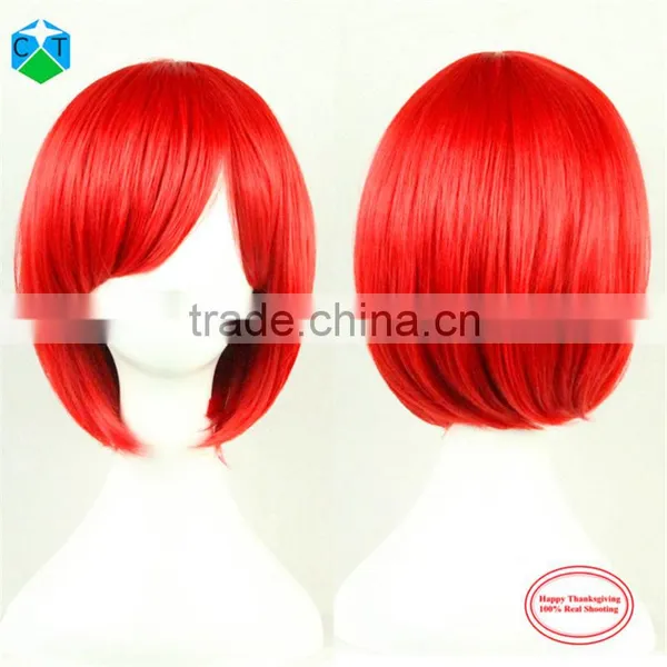 Cheap Bob Wig Chrismas Halloween Occasion Synthetic Colorful Party Wig photo-4