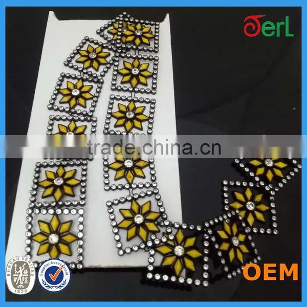 Attractive Rhinestone Plastic Trimming for Curtain photo-5