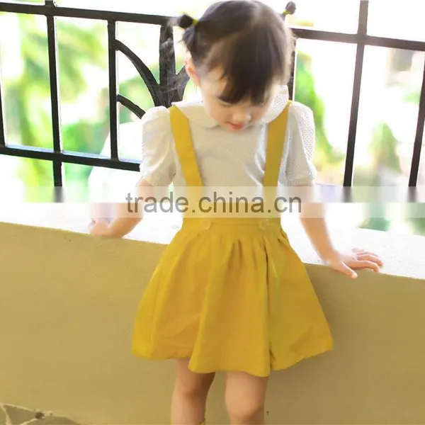 Condole Belt Girl Summer Dresses Puffy Baby Dress photo-2