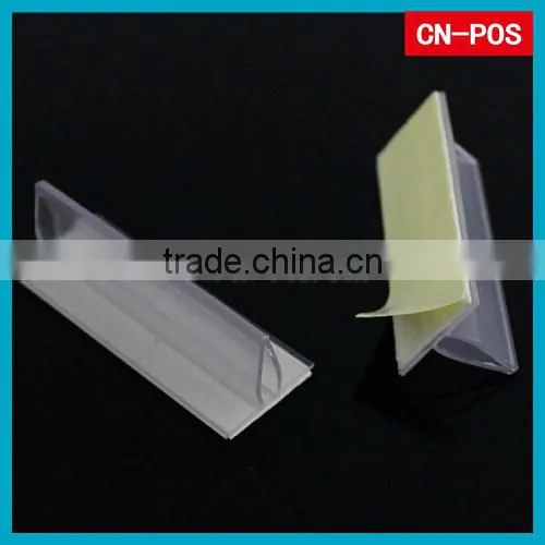Supermarket Plastic Price Label Holder for Hanging