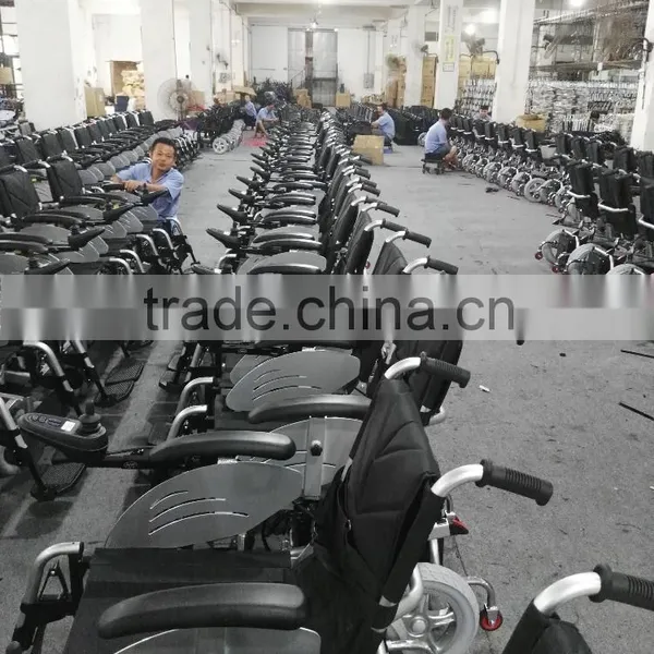 Top Quality Economical Folding High Back Electric Wheelchair for Disable photo-6