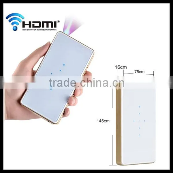 Best Selling Projector / Mini Projector for Mobile Phone / Mini LED Projector C9 With 5000mAh Built-in Battery photo-2