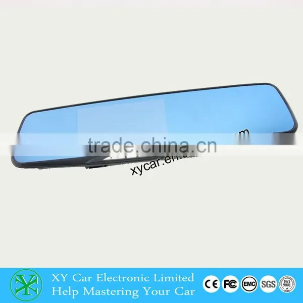 120 Degree 4.3 Inch HD LCD Display Cheap 1080p hd Car Rearview Mirror Camera Dvr XY-801DVR photo-2