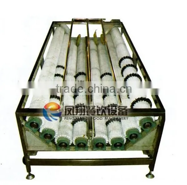 Commercial Turnip Fruit Vegetable Washing and Peeling Potato Ginger Washer and Peeler Machine photo-5