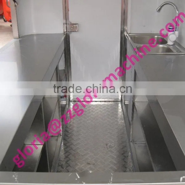 New Design Customized Mobile Kitchen Trailer/mobile Food Truck for Sale /chinese Food Truck photo-4