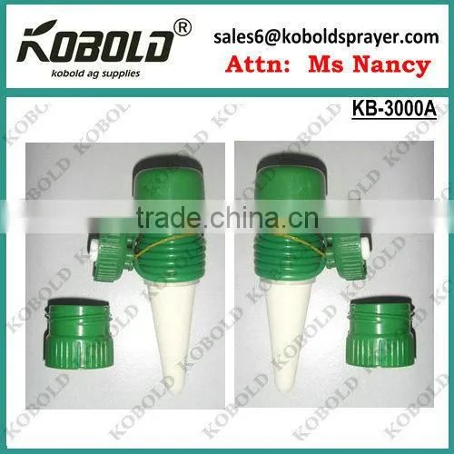 Automatic ceramic plant waterer with mosquito cap