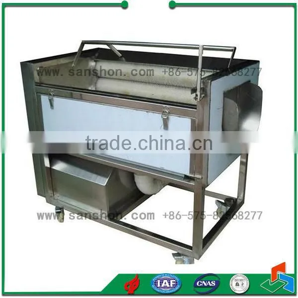 Sanshon MXJ-10G Fruit and Vegetable Brush Automatic Washing Machine Cassava Peeling Machine photo-4