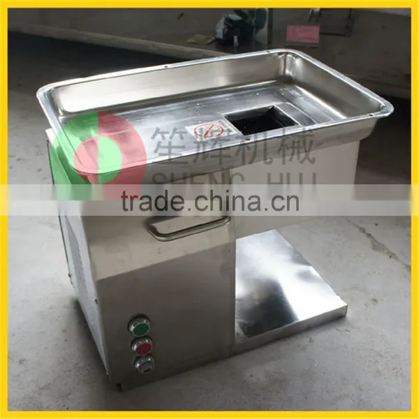 Factory Direct Sale Tabletop Automatic Industrial Electric Fresh Meat Slicer photo-3
