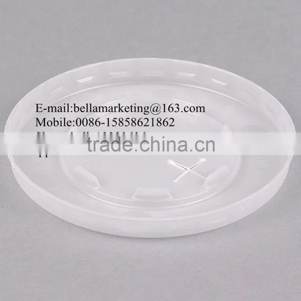 High Transparent Flat Plastic Lid With Straw Slot and Identification Buttons Wholesale Competitive Price photo-5
