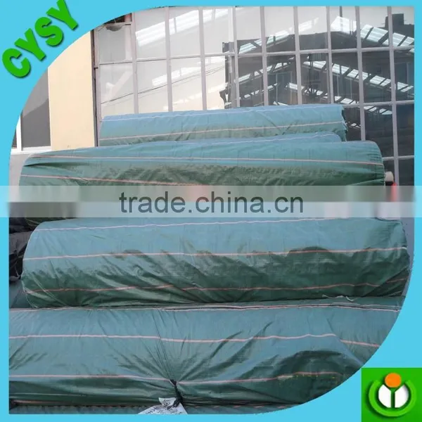 PP/PE Woven Fabric 90gsm-140gsm Black/green Ground Cover,weed Barrier Fabrics, Weed Mat Ground Cover photo-3