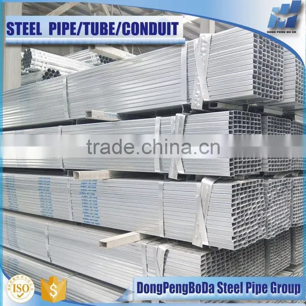 100*100*1.7 Pre Galvanized Square and Rectangular Pipe photo-2
