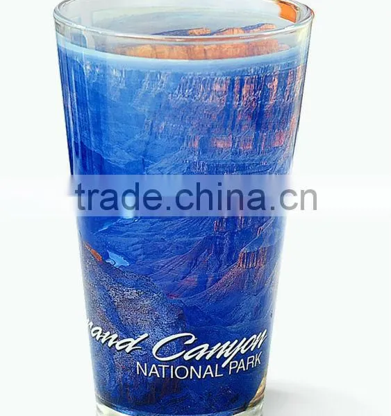 New Sublimation Blank Unbreakable Clear Glass Mugs photo-3
