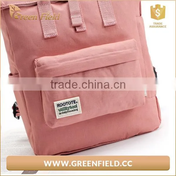 Business Style Nylon Girls Laptop Backpack photo-4