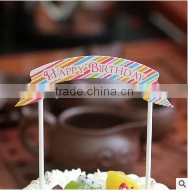 Popular Recycled Happy Birthday Cake Topper photo-4