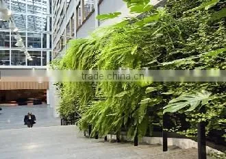 High Quanlity Large Fake Grass House Use Artificial Plant Wall photo-5