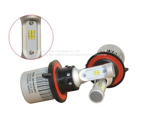 LED автомобильный фара S2 9005 9006 CSP 8000 лм/набор 72 ватт/набор LED фара 36 ватт/лампочка 4000 лм/лампочка лампа photo-3
